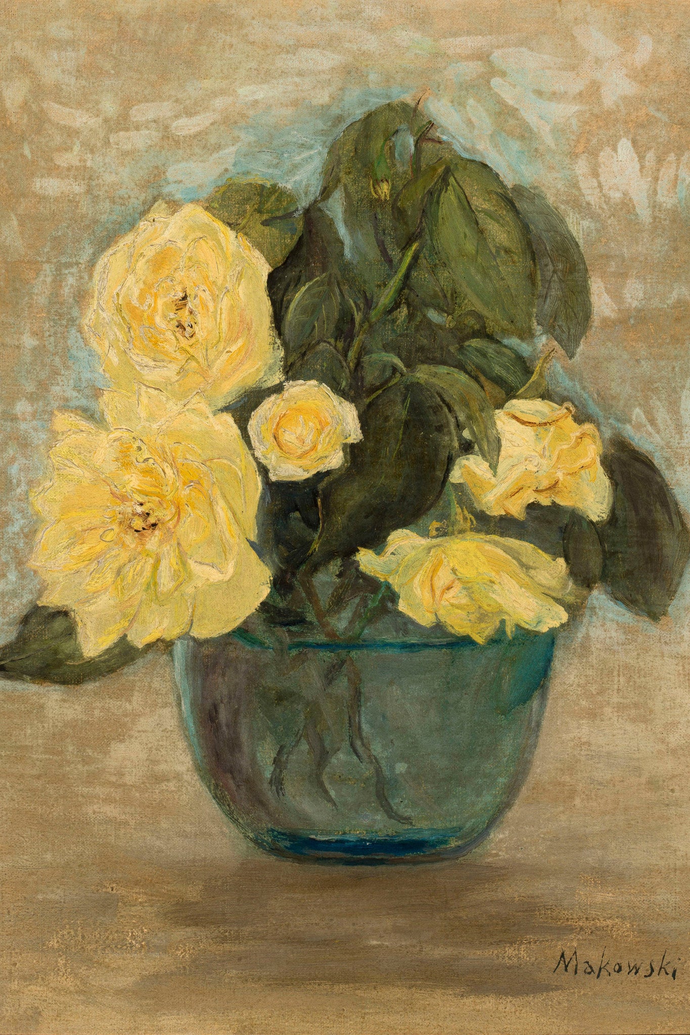 Yellow Flower Still Life - Fine Art Print | Full Bleed / 30x40 in / No Frame