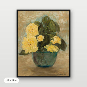 Yellow Flower Still Life