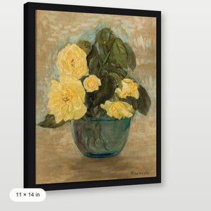 Yellow Flower Still Life
