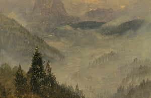 Winter Mountain Range