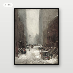 Moody Paris Winter