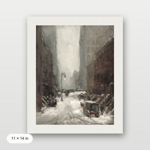 Moody Paris Winter