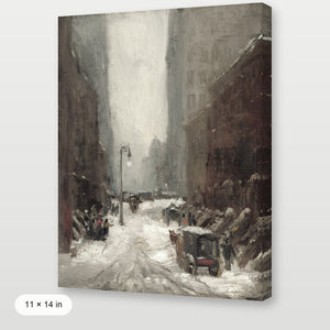 Moody Paris Winter