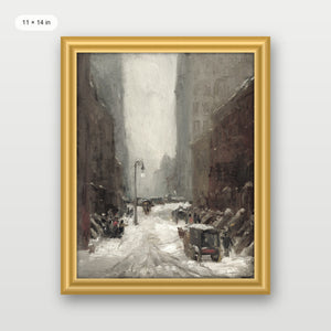 Moody Paris Winter