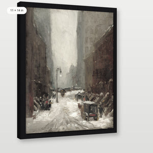 Moody Paris Winter