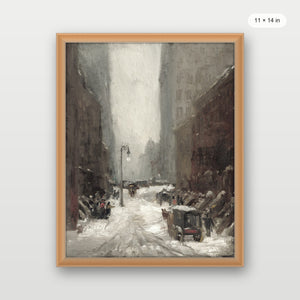 Moody Paris Winter