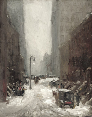 Moody Paris Winter