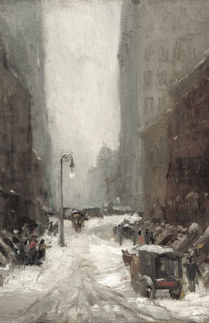 Moody Paris Winter