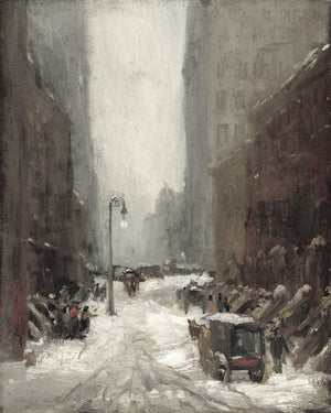 Moody Paris Winter