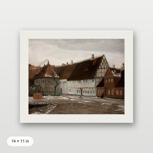 Warm Tone Winter Village