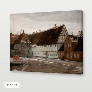 Warm Tone Winter Village