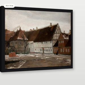 Warm Tone Winter Village