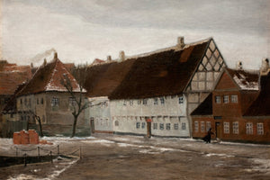 Warm Tone Winter Village