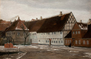 Warm Tone Winter Village