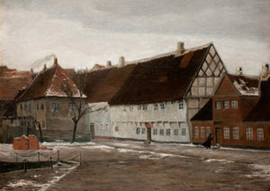 Warm Tone Winter Village