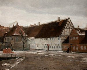 Warm Tone Winter Village