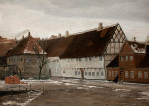 Warm Tone Winter Village