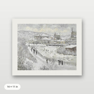 Neutral Winter Village