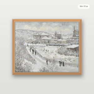 Neutral Winter Village