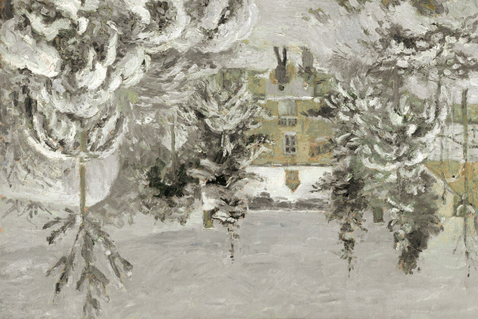 Winter Estate - Fine Art Print | Full Bleed / 30x40 in / No Frame