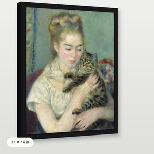 Woman with Cat