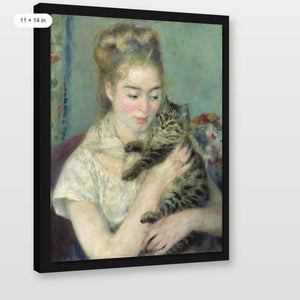 Woman with Cat