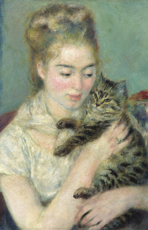 Woman with Cat