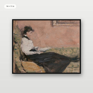 Woman Book Reading
