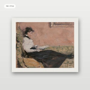 Woman Book Reading