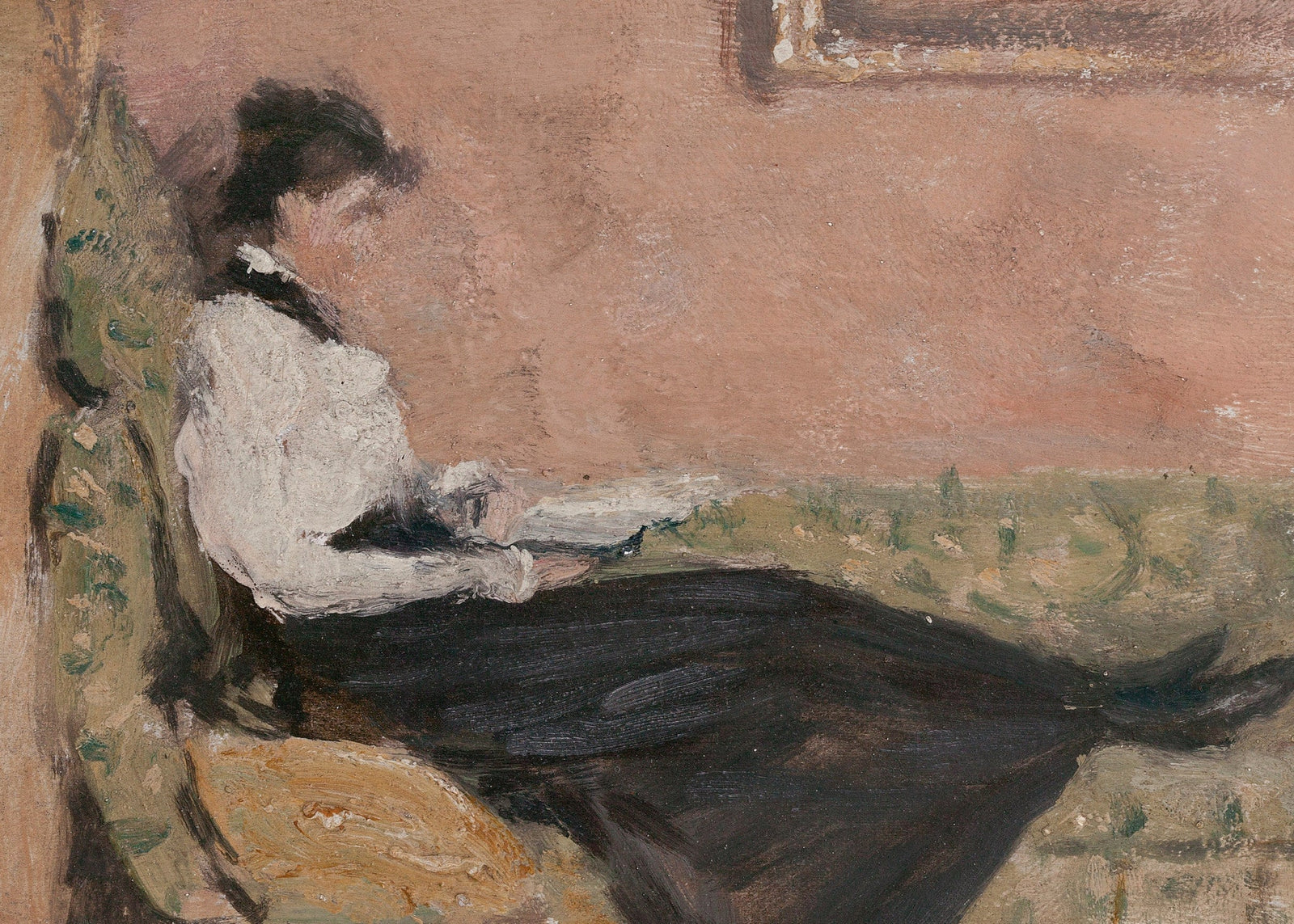 Woman Book Reading