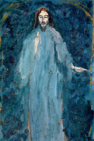 Christ Blessing Art