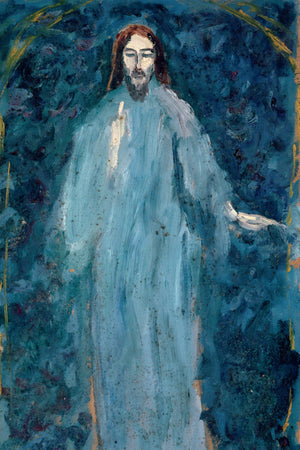 Christ Blessing Art
