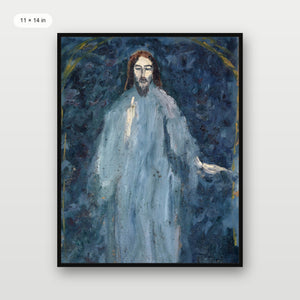 Christ Blessing Art