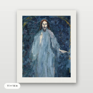 Christ Blessing Art