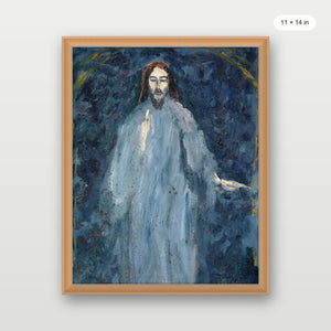 Christ Blessing Art
