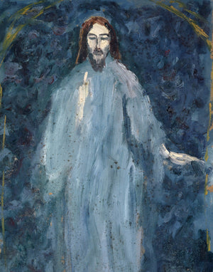 Christ Blessing Art