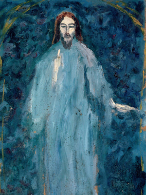 Christ Blessing Art