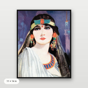 Bohemian Woman Portrait