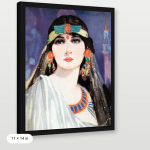 Bohemian Woman Portrait