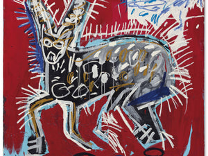 Basquiat - Red Rabbit