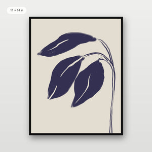 Folding Blue Irises