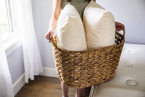 Down Alternative Pillow with Recycled Polyester Fill