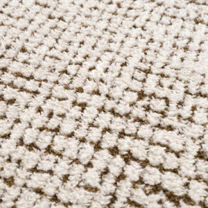 Keita Cream & Brown 7ft Runner Rug