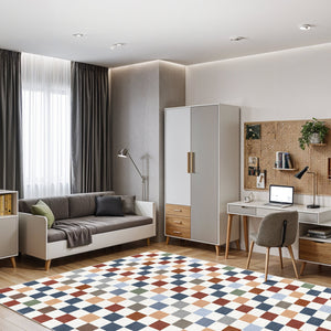Flame Area Rug