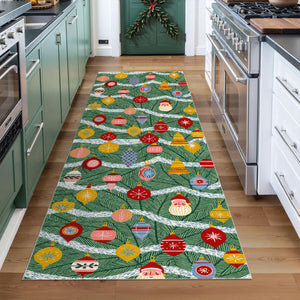 Zailen Christmas Area Rug