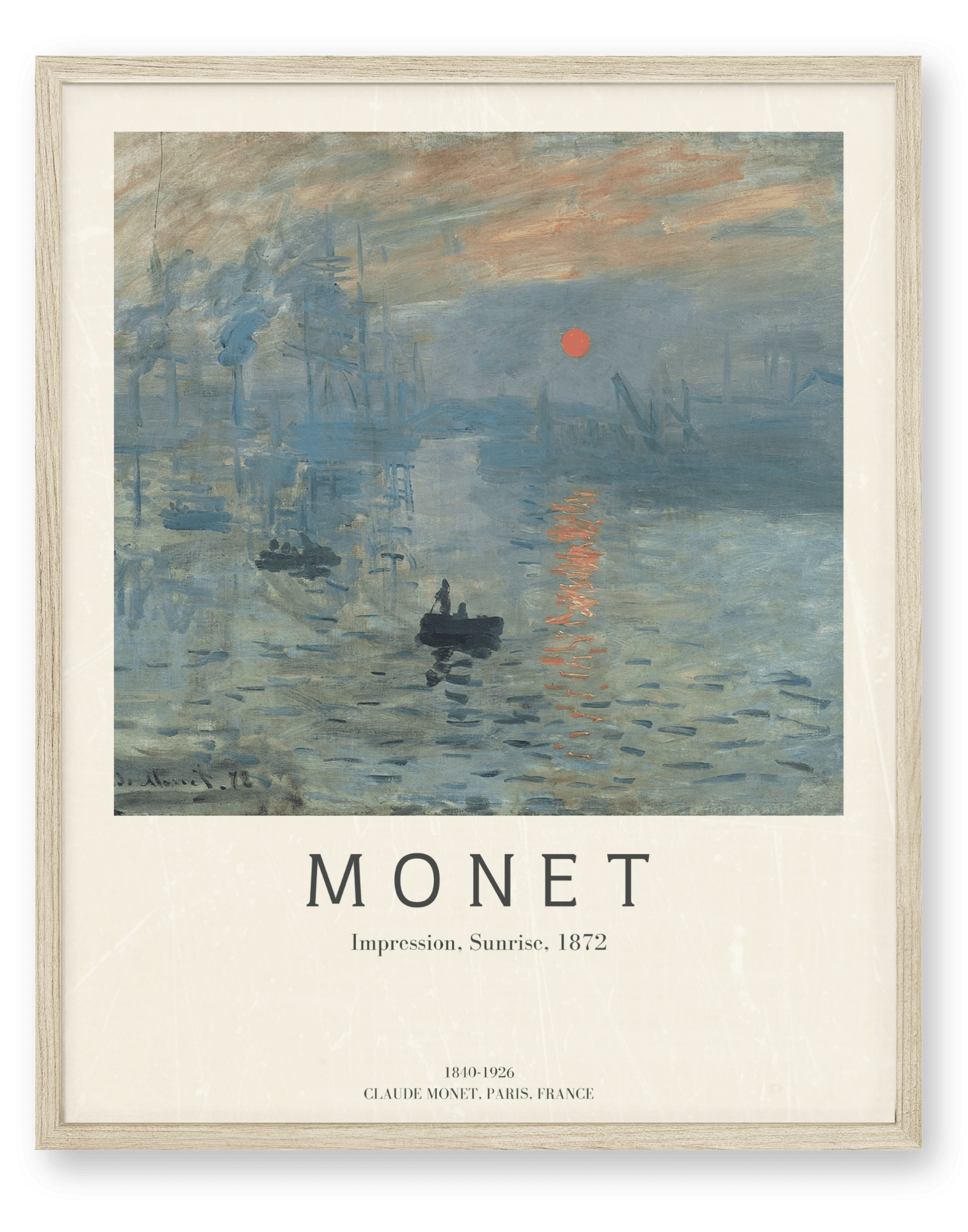 Monet - Impression, Sunrise