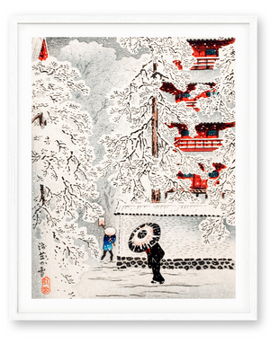 Takahashi - Snow at Asakusa