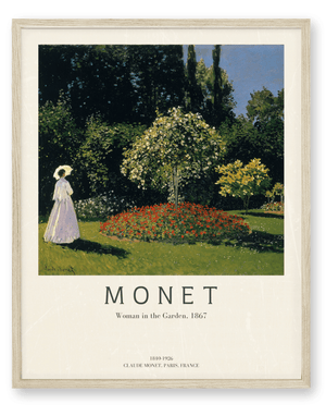 Monet - Woman In The Garden