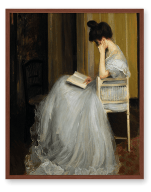 Portrait Woman Reading