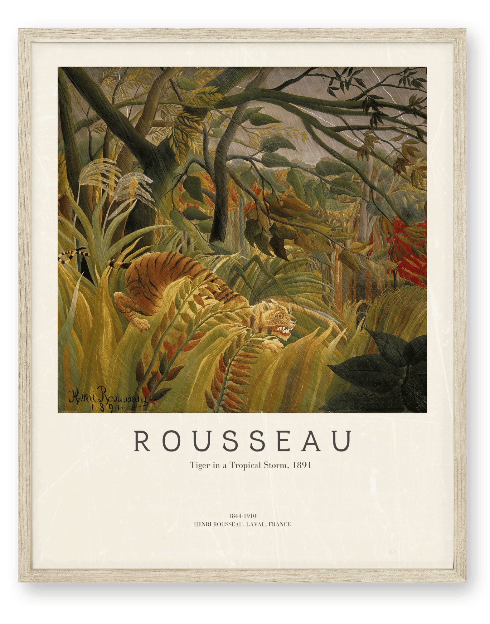 Rousseau - Tiger In A Tropical Storm